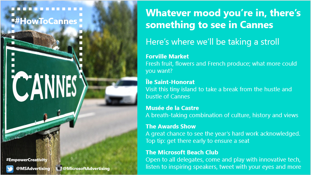 advertisingweek's tweet photo. From Forville Market to Musée de la Castre – 5 places you must see while at #cannesLions #HowToCannes @MSAdvertising http://t.co/JPp1C0lmaK