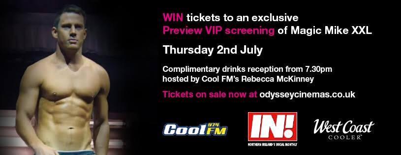 INMagazine's tweet photo. *COMPETITION* Anyone want to be the FIRST to see #MAGICMIKEXXL at @OdysseyCinemas? Enter here: http://t.co/L3ntOBKckZ http://t.co/UzlNXbxPoO