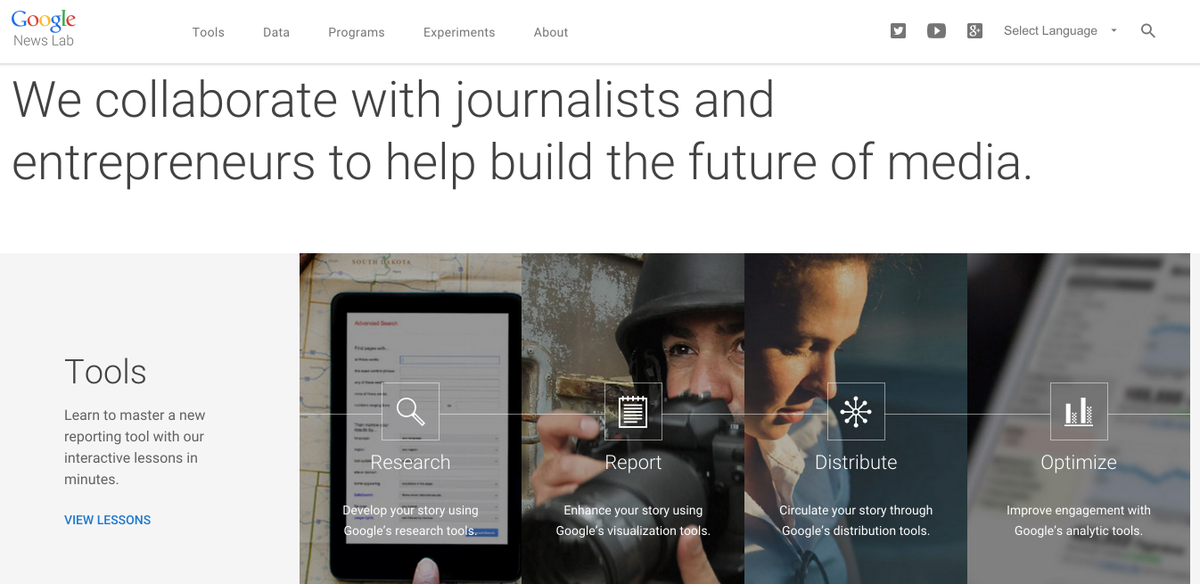 Google News Initiative tweet media