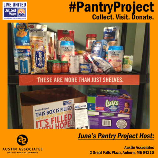 UnitedWayAndro's tweet image. @AustinPACPAs and the @AndroChamber are hosting our #PantryProject for the month of June. Collect.Visit.Donate.
