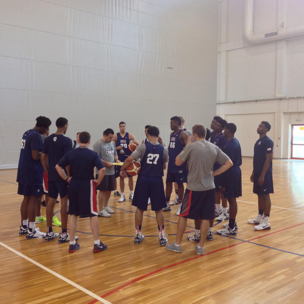 USA Basketball on Twitter: "USA U19 Team practices in ...