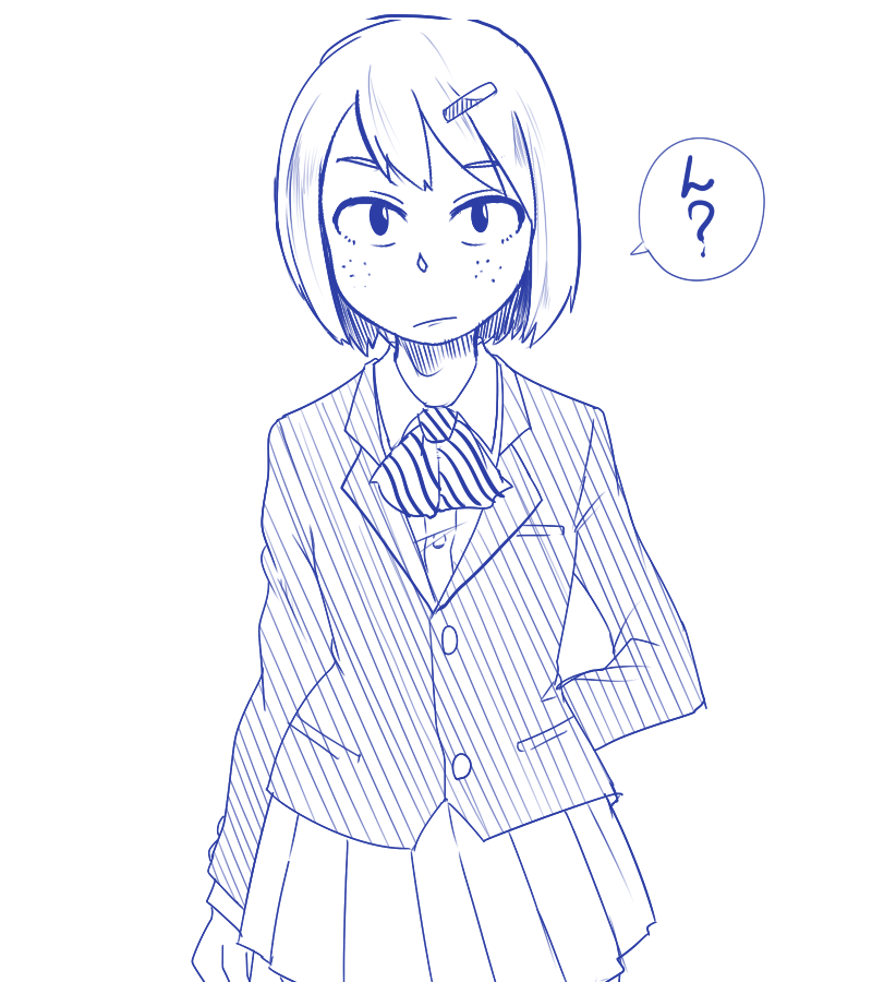 らくがき子
そばかすっていいよね! 