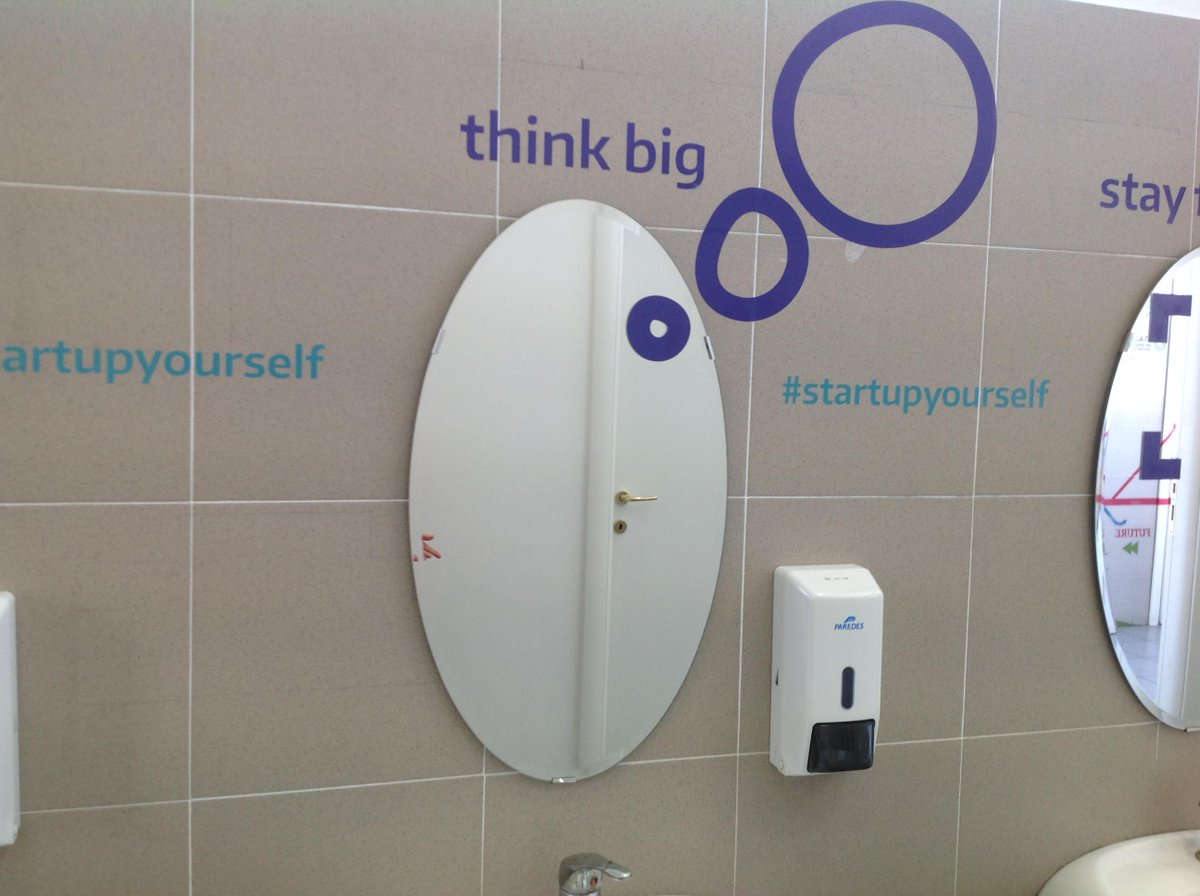 LVentureGroup's tweet photo. Our new #disruptive toilets! @EnLabs Thanks to @BulsaraAdv #startupyourself http://t.co/rnVkYjuBpC