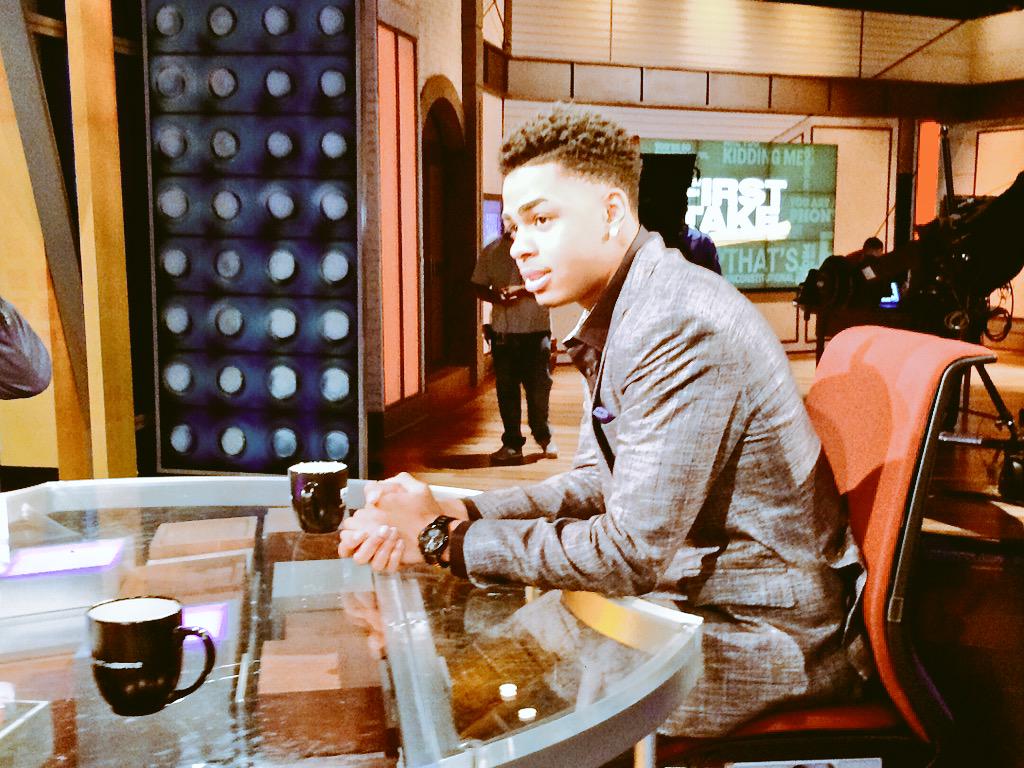 FirstTake's tweet image. &quot;I compare myself to @StephenCurry30 when he was leaving Davidson &amp;amp; coming into the league.&quot; - @Dloading