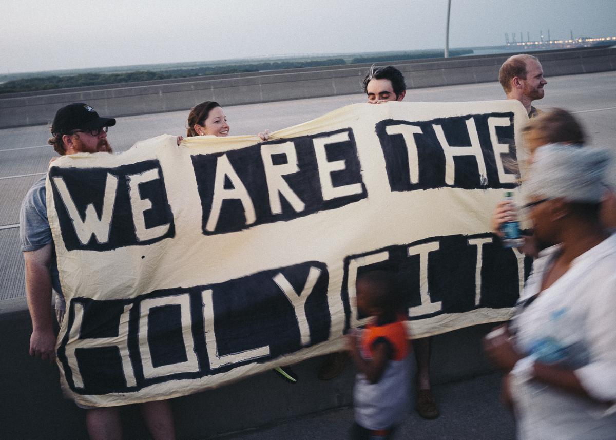 JTBramblett's tweet photo. We are the Holy City! http://t.co/N7nxI2vxkZ #chs #unitychaincharleston #charlestrong #CharlestonStrong http://t.co/0FMNjhspOV