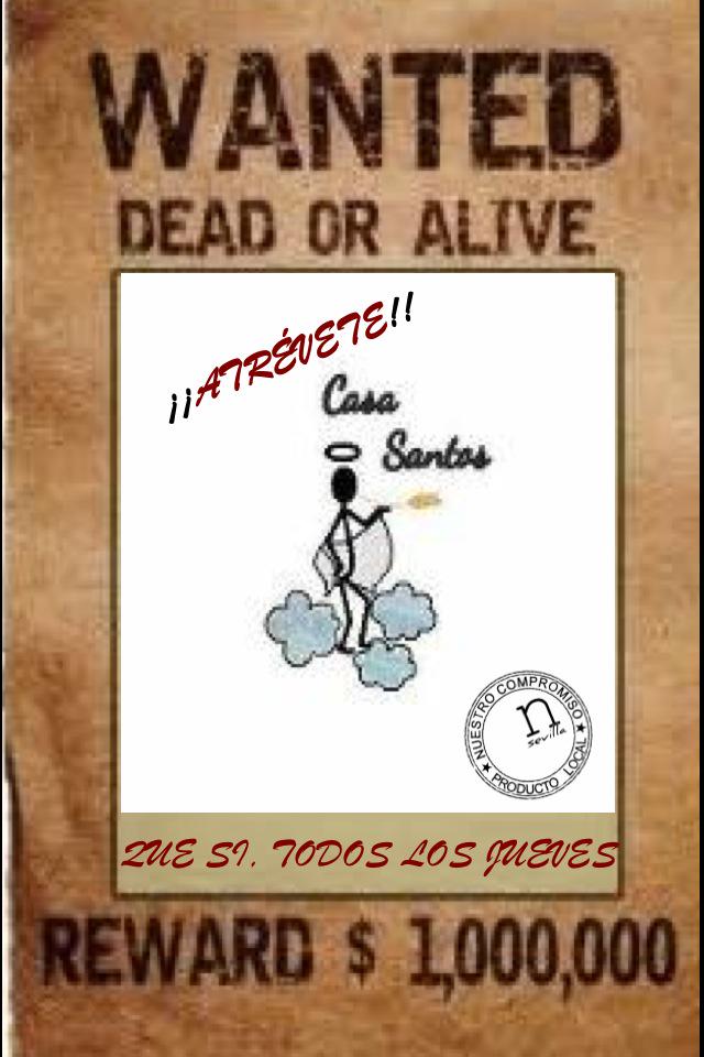 NuestroEsp's tweet photo. QUE SI!! Todos los jueves en Casa Santos http://t.co/xhR7wcB3ru