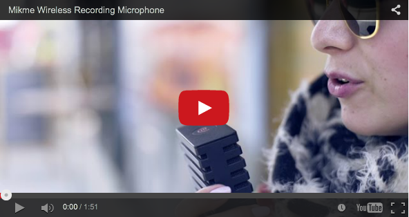 Das neue Universalmikro "Mikme" kann Audiosignale in HD-Qualität aufzeichnen. bild.de/digital/bildne…