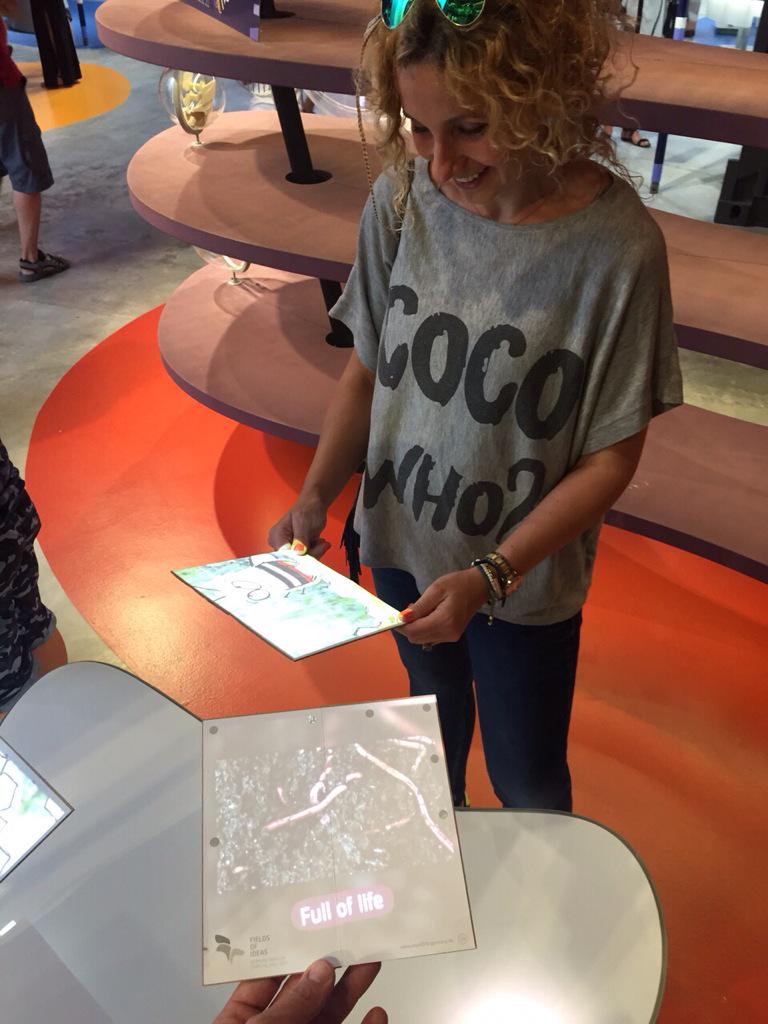 BuroBarcode's tweet photo. Dat is content tot leven brengen! #WorldExpo2015 #Duitsland http://t.co/b2HGATLbZ6