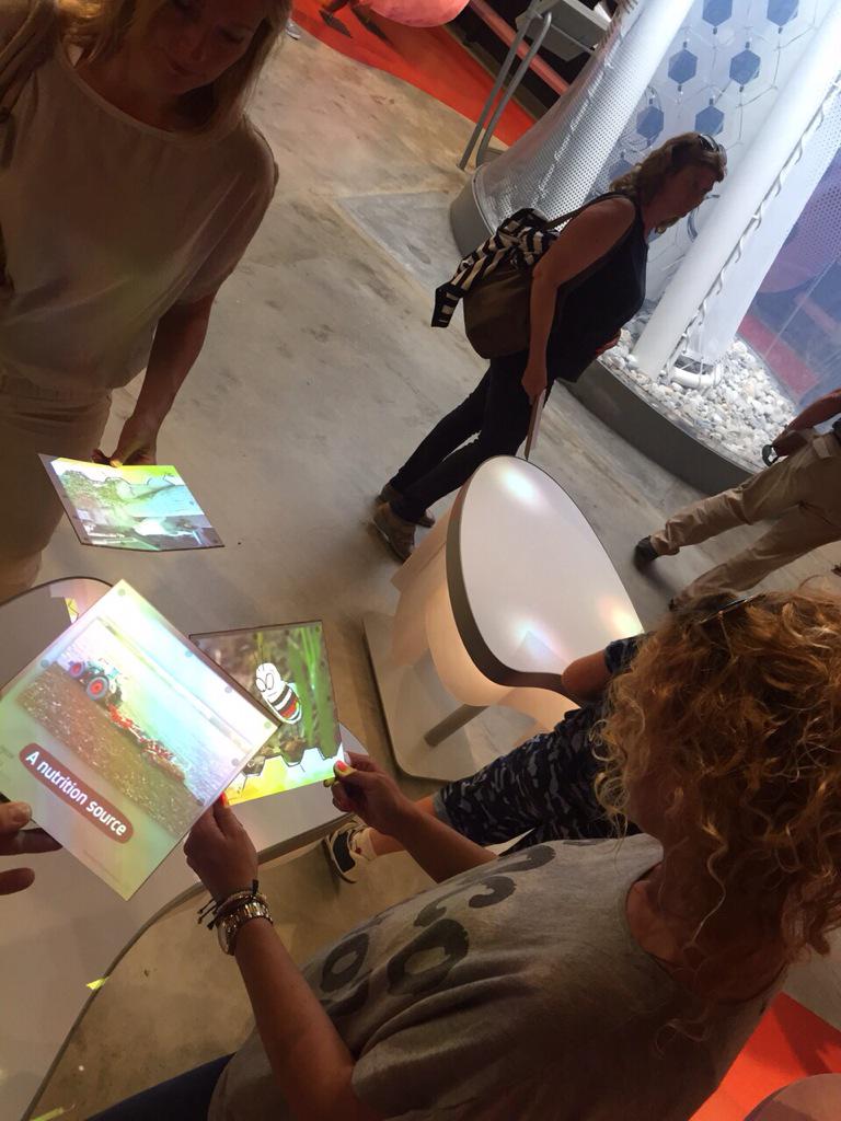 BuroBarcode's tweet photo. Dat is content tot leven brengen! #WorldExpo2015 #Duitsland http://t.co/b2HGATLbZ6