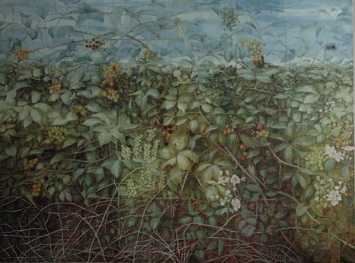 This painting was shown in the <a href="/royalacademy/">Royal Academy</a> Summer Show 2013 #art #artist #painting #jonathancooper #flowers