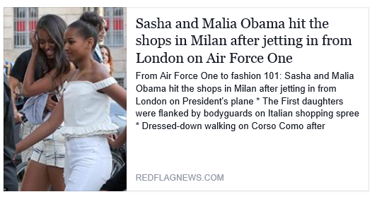 FarRightofLeft_'s tweet image. Why not indulge! U really gotta love all of the Obama's "shared sacrifice"! redflagnews.com/headlines-2015… #vacationproblems