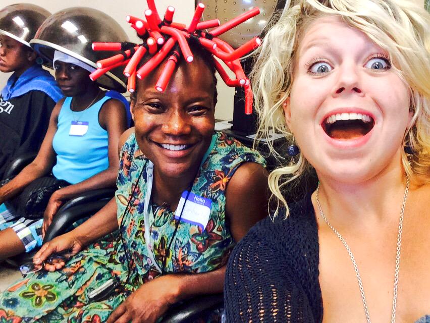 kelseyfrench131's tweet photo. SALON DAY w/ RATL. #braidmeup http://t.co/ztPjxkvuOF