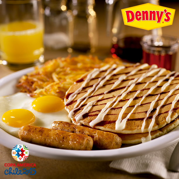 DennysCL's tweet photo. Cinnamon Pancakes Breakfast, el nuevo integrante de la familia Denny´s que llega para quedarse!! http://t.co/srlYJHQxTx
