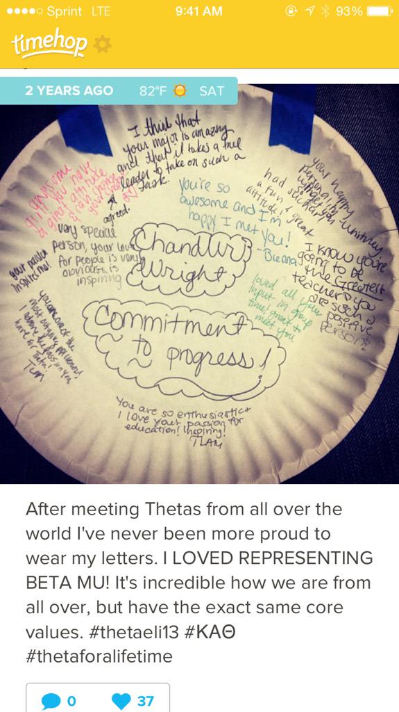 chandlermlester's tweet image. 2 years ago ❤️❤️ #thetaforalifetime