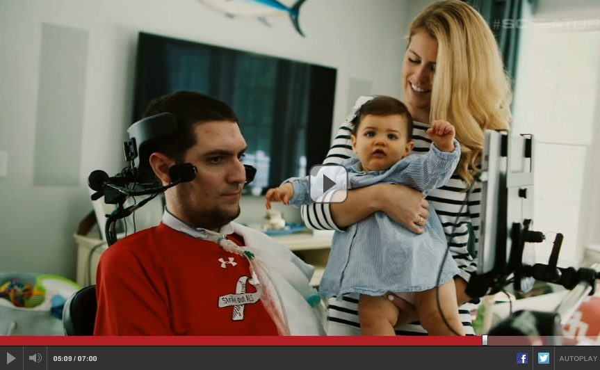 DynaVoxTech's tweet photo. Happy Father’s Day to Pete Frates! Ice Bucket Challenge creator &amp; hero to us at Tobii Dynavox! http://t.co/jgqTGWbuwK http://t.co/lq2JfQ4CDr