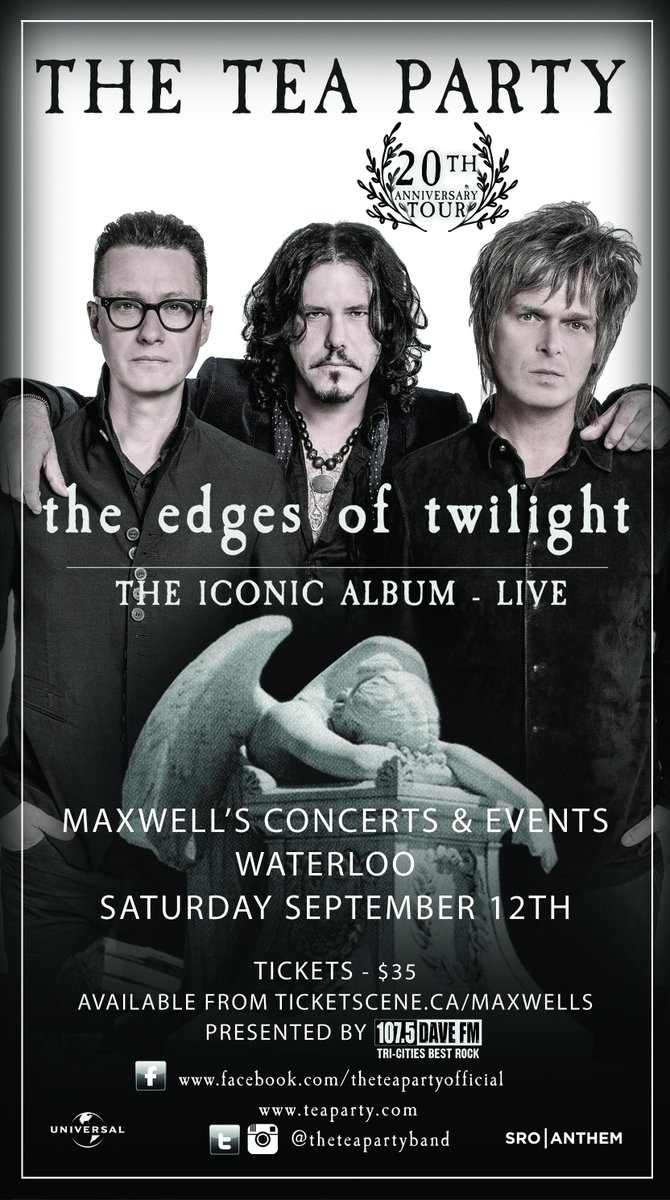 This is happening. <a href="/theteapartyband/">The Tea Party</a> Saturday September 12th Tix on-sale Friday at 1pm #maxwellswaterloo <a href="/davefmrocks/">DaveFMRocks</a>