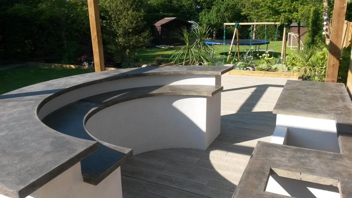 Looking good #polishedconcreteworktops