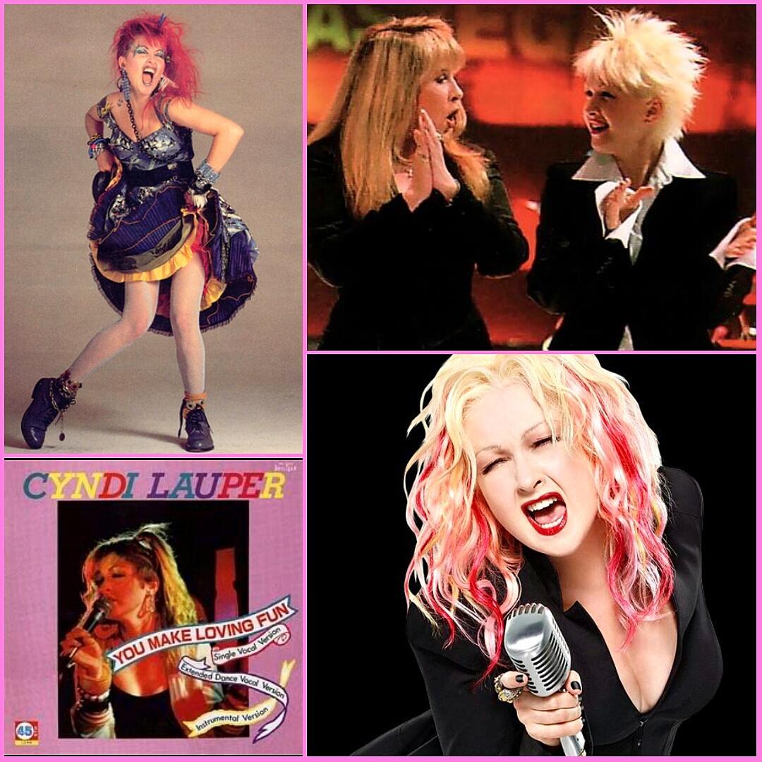 Happy Birthday Cyndi Lauper! FUN FACT: Cyndi recorded a version of Fleetwood Mac\s \"You Make Loving Fun\" in 1977 