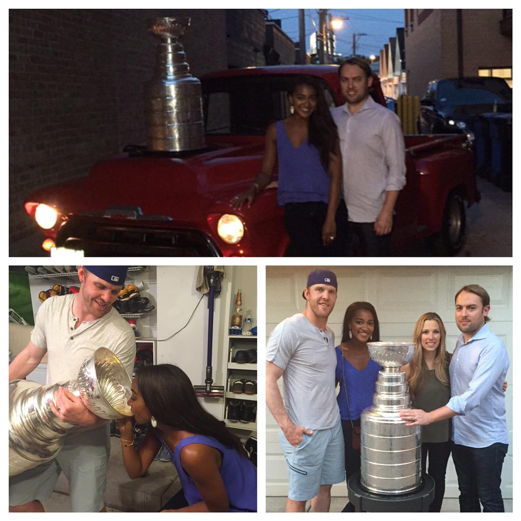 BrittneyPayton's tweet image. The Bickells know how to throw a party! @Caskenette @bbicks29 #StanleyCup #CupTracker 🚨🏆