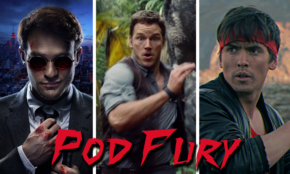 tcrPodcast's tweet photo. We're back! Ep65 talks about #JurrasicWorld #ChrisPratt #Daredevil #KungFury Click to Listen: http://t.co/0IfIKVW0h2 http://t.co/rab5awHSgp
