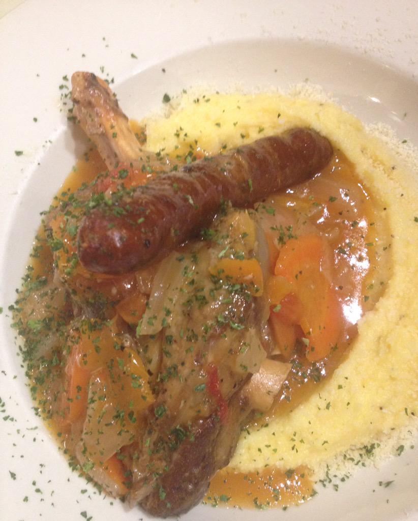 mamaisonboston's tweet photo. Monday special: lamb shank w merguez sausage.  @EaterBoston @BostonGlobe @MetroBOS @devrafirst http://t.co/PDvYPH02th