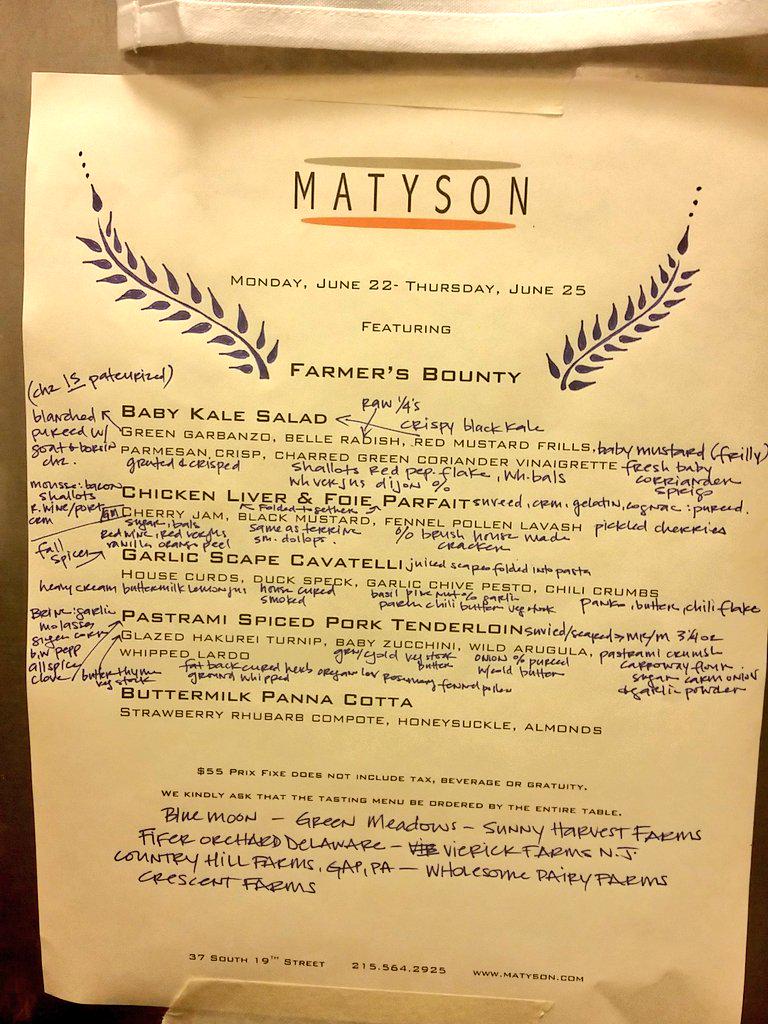 MatysonBYOB's tweet photo. #Local #Farms Tasting Menu http://t.co/4Unkq7PMgL