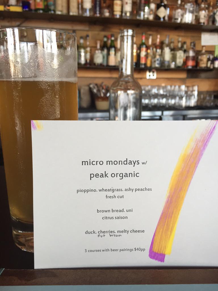 Peak Organic Brewing tweet media