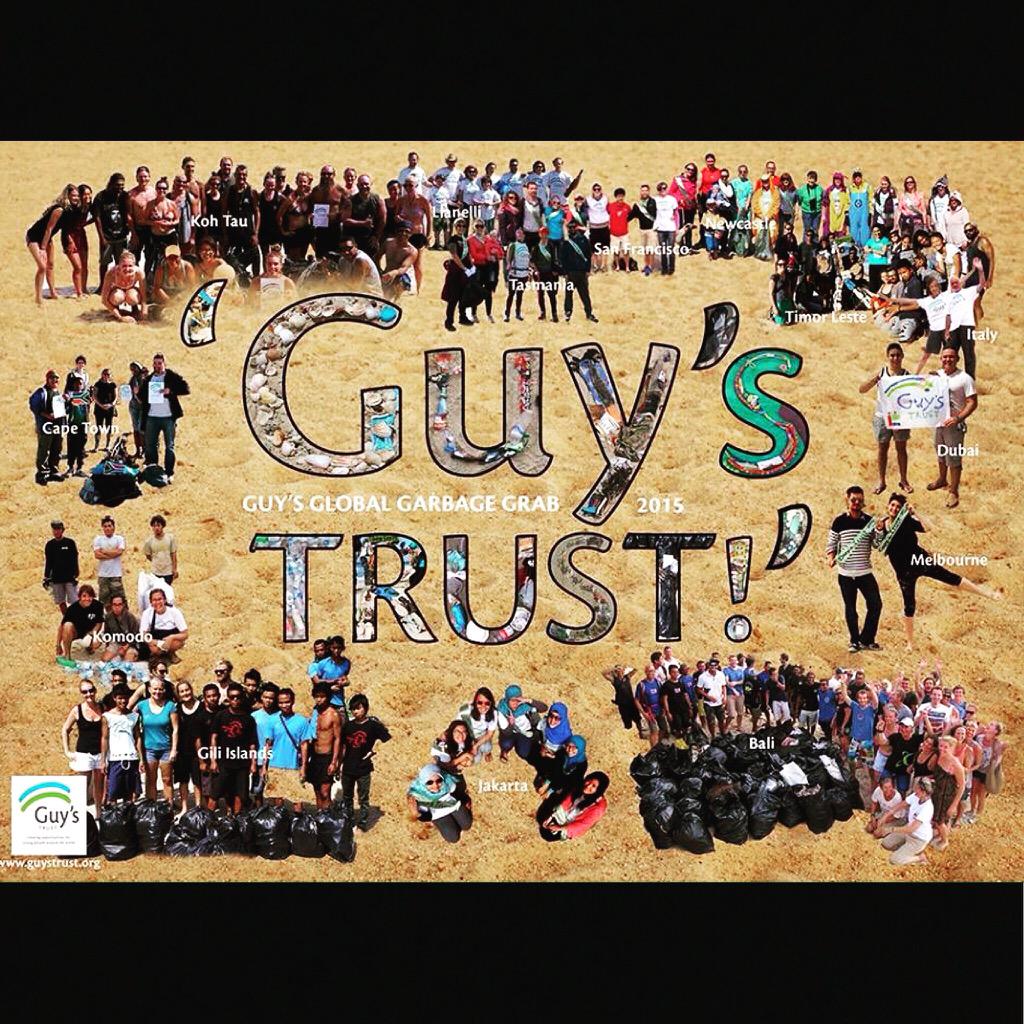 GuysTrust's tweet photo. We did it! 15 beaches cleaned across 5 continents. #WorldOceansDay #Mantawatch http://t.co/Ylua180K0G