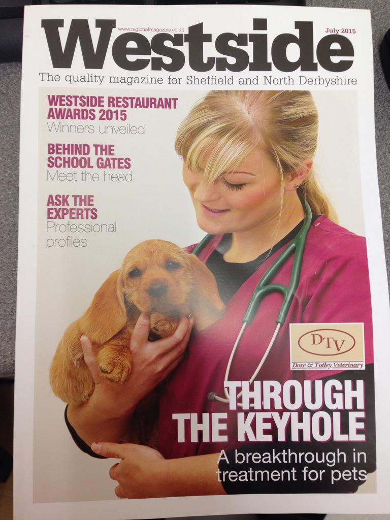 DaniiBooth's tweet photo. We are in Westside magazine check us out x #westside #Derbyshire #keyholesurgery #puppylove http://t.co/FORKXmHy6H