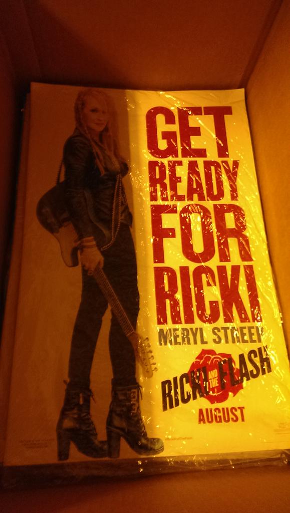 Happy birthday Meryl Streep! This movie looks great just from the poster!!! 