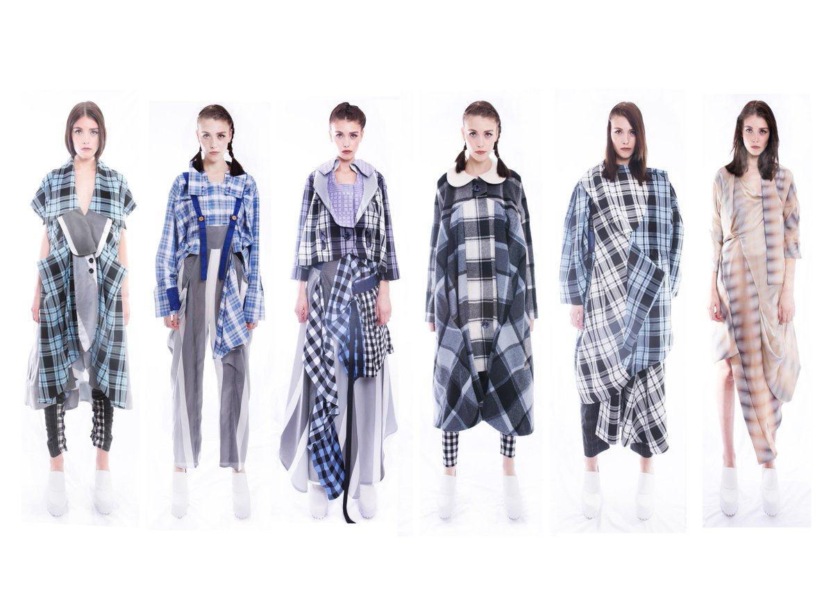 viviaFD's tweet photo. #lineup #15A/W collection RONG ZHANG #LCF15 #womenswear  #fashion checked http://t.co/dSFHAVj76n