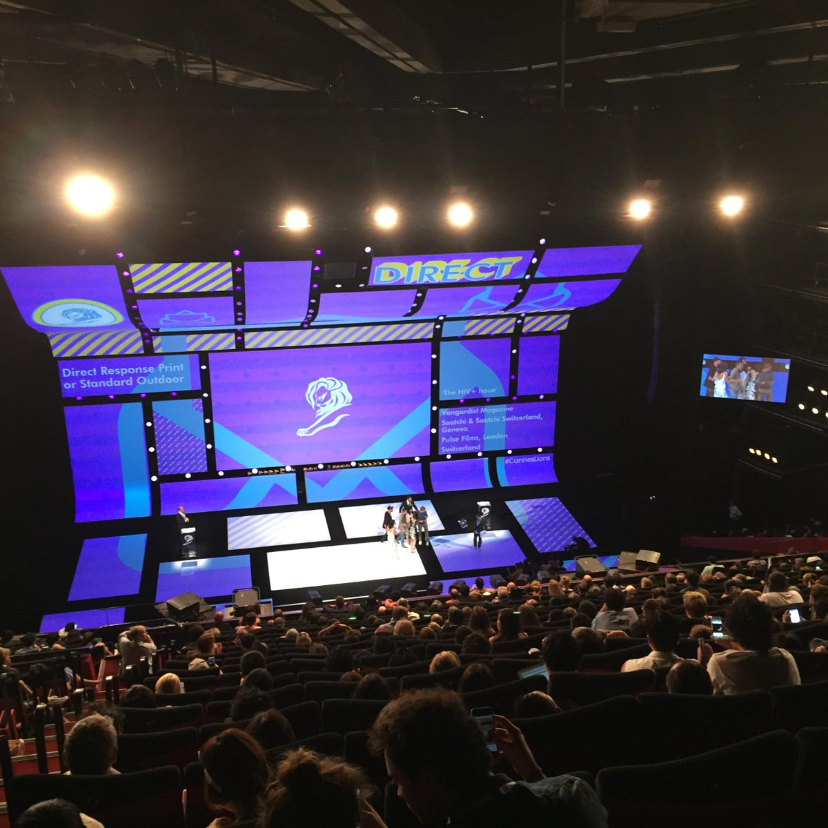 wwsaatchi's tweet photo. A Gold and two Silver for @SaatchiSwiss for @vangardist #HIVHeroes #SaatchiCannes http://t.co/WznBre85rT