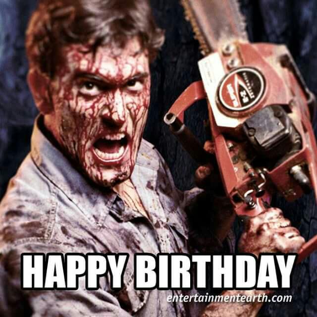 Happy Birthday to my favorite Horror King Bruce Campbell  