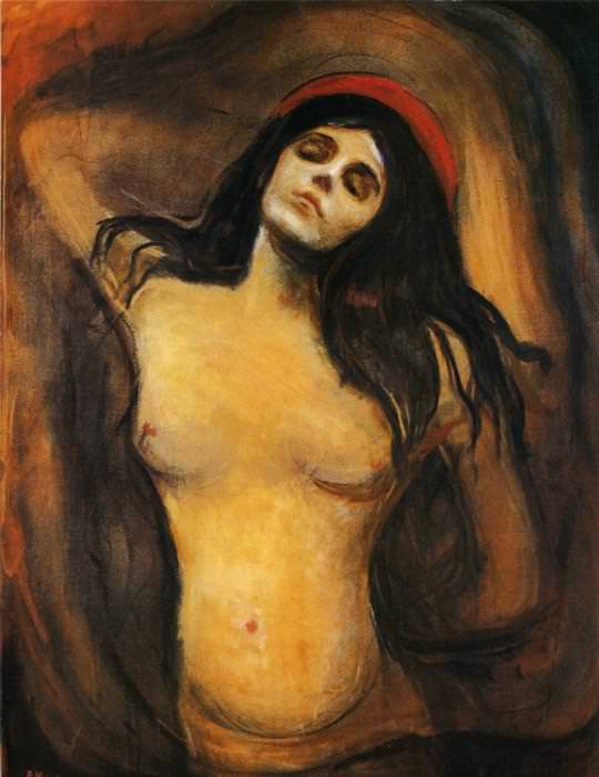 marta10mn's tweet photo. #Miobrafavoritatema5 @artesigloXX Es "Madonna" de Munch (1893-1894). http://t.co/qKVu8pc2UZ