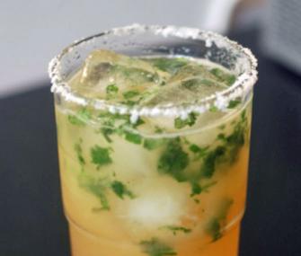 beardfoundation's tweet photo. Beat the heat with this delightfully smoky Mango–Mezcal Paloma. #Recipe: http://t.co/IwWcEZRlo6 http://t.co/D25Bl2PtAQ