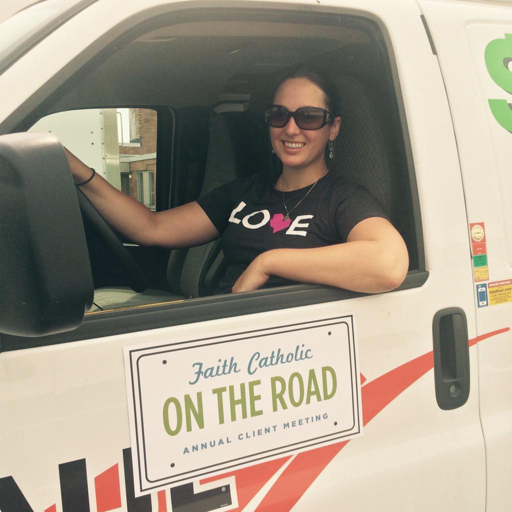 cynthiavandecar's tweet photo. On the road to Buffalo! See you at #CMC15 #FAITHatCMC http://t.co/YJqOROkrBg