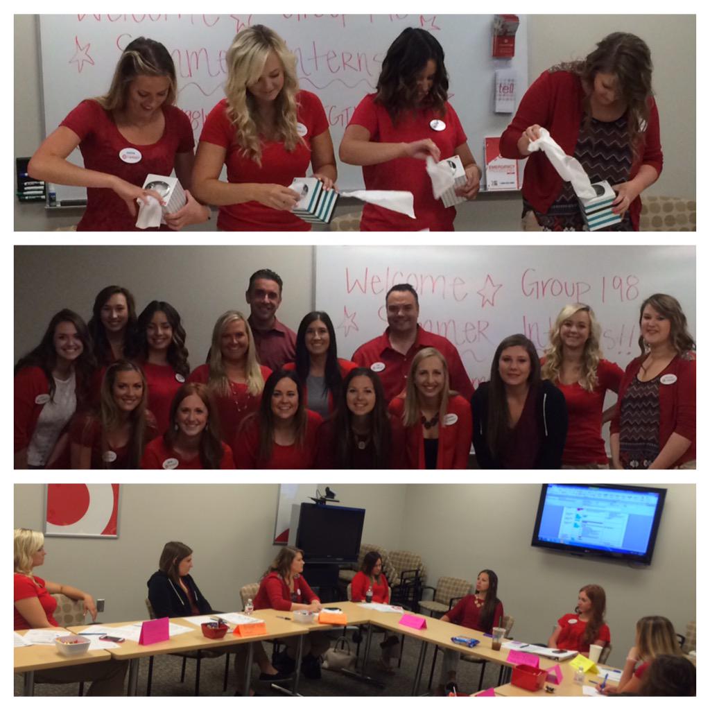Ready for a great summer with #tgtinterns2015 #g198internsrock #r100interns
