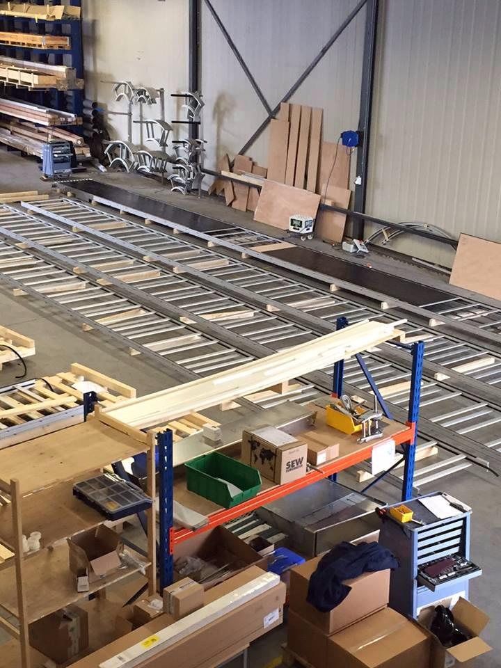 FSSolutionsBV's tweet image. Laatste voorbereidingen voor een People Mover van meer dan 100 meter voor #automotive klant in Duitsland