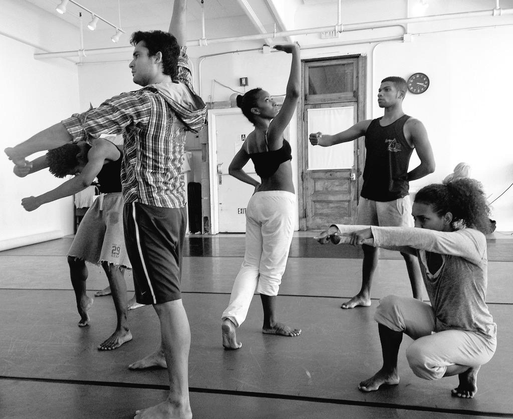 DanceBrazilCo's tweet photo. Last day of #rehearsal at @GibneyDance studio before the Premiere of Malungos tomorrow at @TheJoyceTheater http://t.co/0ZyGcp2RtE
