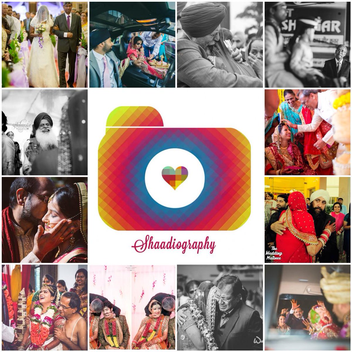 Shaadiography's tweet photo. Incase you missed it yesterday,here's a collage of all the beautiful images from our Father's day blog.#Shaadiography http://t.co/vPzYeO0Oo3