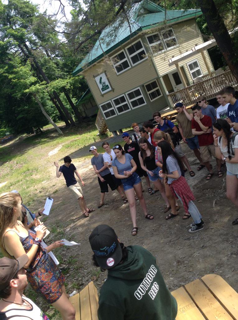 Staff have arrived! <a href="/cameronG_/">cameron</a> <a href="/megcwhite/">Megan White</a> giving our new staff a warm welcome #EKON2015