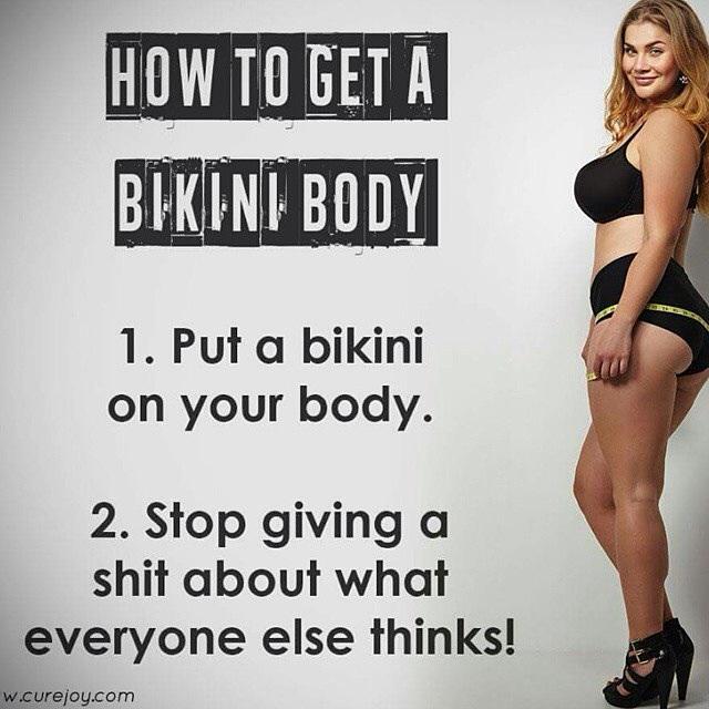 BubbleButzJeans's tweet photo. Today's lesson on #BodyLove #🙌 #CurvyGirls #ThickChicks #LoveYourBody #LoveYourself #BikiniBody #QOTD http://t.co/7ArYcwY4EJ