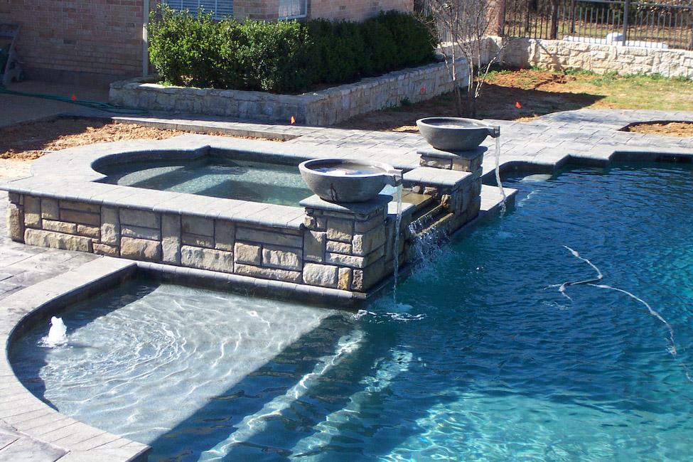 Pool_Quest's tweet image. Pools with waterfalls provide an escape from reality into a tropical ambiance! Contact us to learn about our services