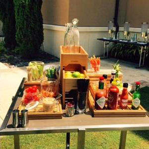 BrownSouth's tweet photo. Incredible looking Bloody Mary station @FSOrlando on a #IHSGlobalAlliance table. #locktop #rollaway #Orlando http://t.co/ijx1oTmgAe