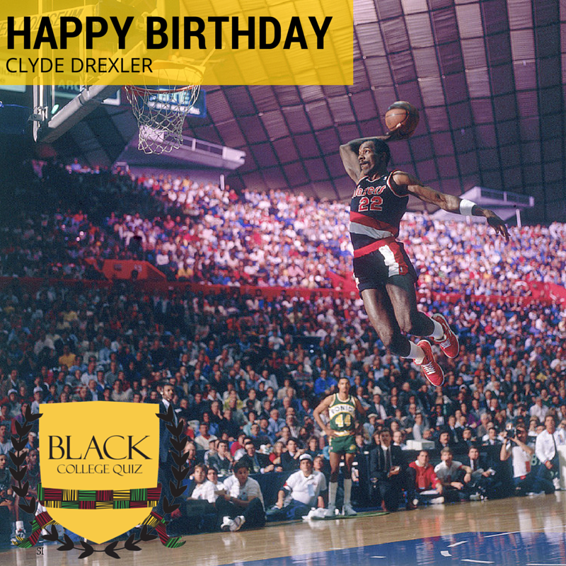 Happy Birthday Clyde Drexler! 