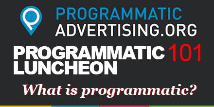 ProgrammaticAds's tweet image. Proud to host  #Programmatic101 tomorrow in D.C.!  Learn from the experts: @exchangelab @MediaThirst @MultiView