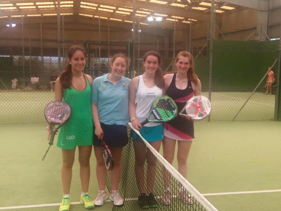 fg_padel's tweet photo. ¡Enhorabuena chicas! Enjuto-Arzamendi en categoría junior y las hermanas Lasa en cadete, Campeonas de Euskadi 2015. http://t.co/V43dqMkmbL