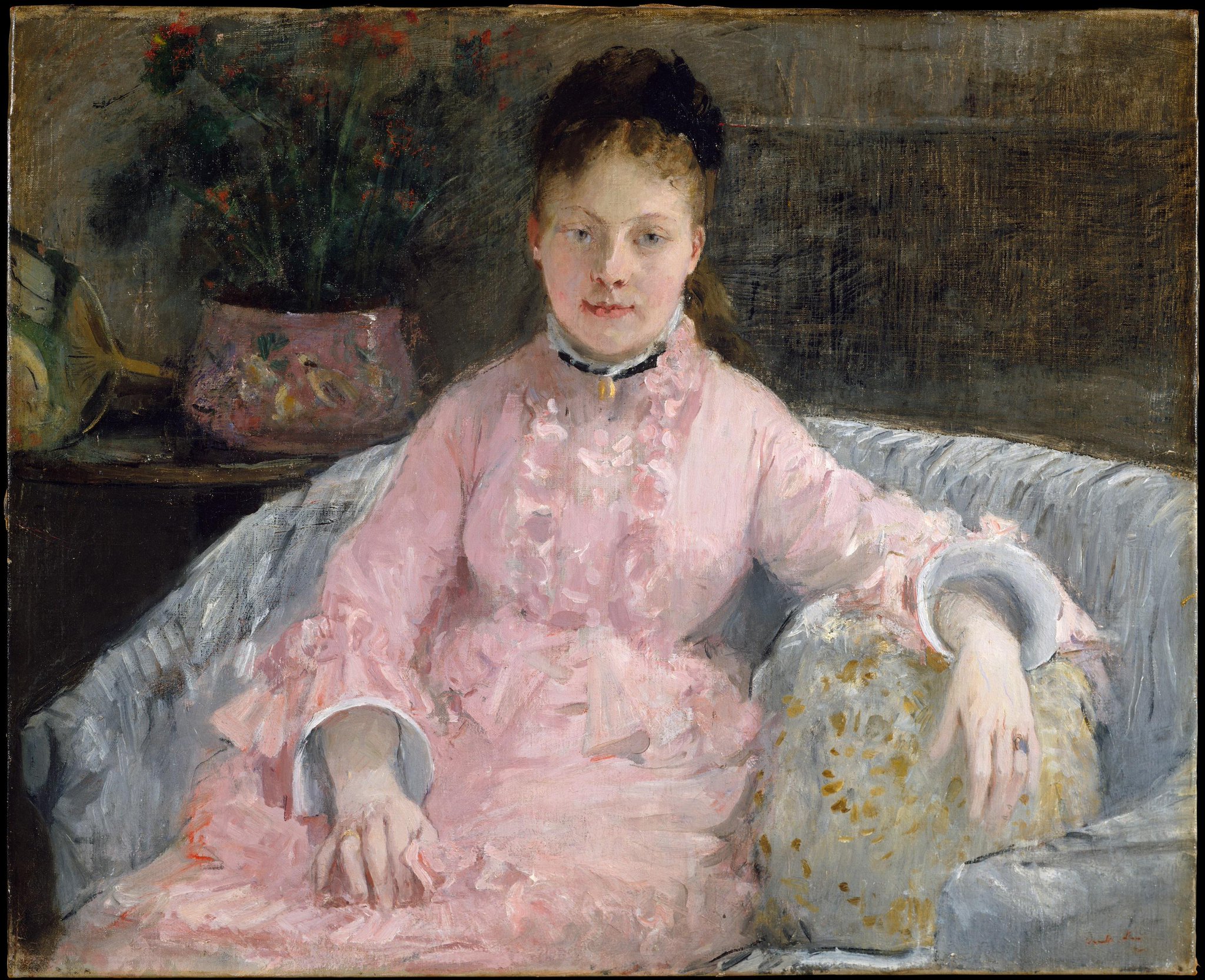 The Metropolitan Museum of Art on Twitter: "Did you know it's #NationalPinkDay? Celebrate with Berthe Morisot's "The Pink Dress." http://t.co/uHojmz4GzO http://t.co/mW4Cb8CdXi"