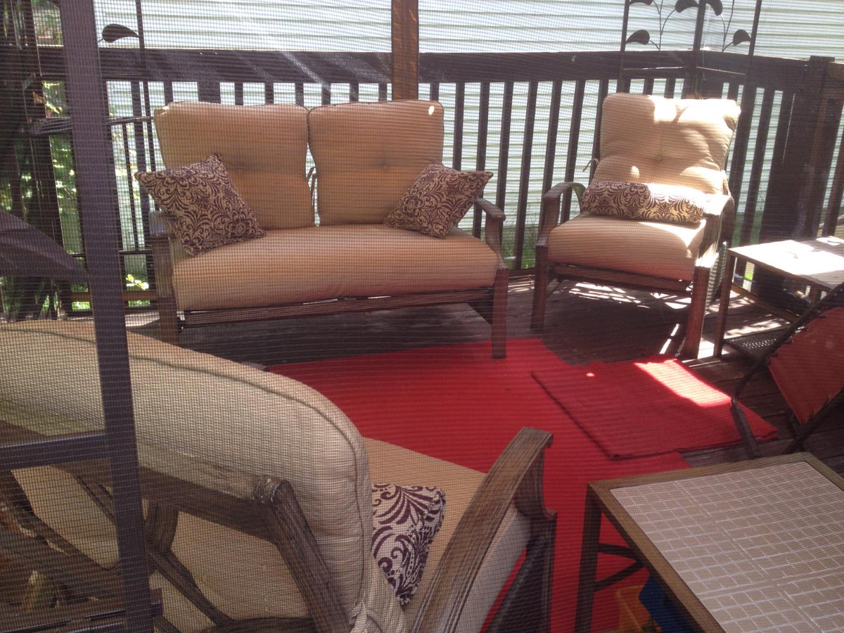 jennpup's tweet photo. @PlayOnCanada Put together the gazebo and patio set solo, now to enjoy it all Summer (after we play)! #PlayOnContest http://t.co/PqR5lqpKgk