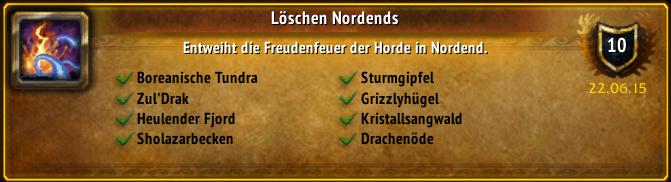 Ich habe gerade den Erfolg '[Löschen Nordends]' bekommen! #Warcraft